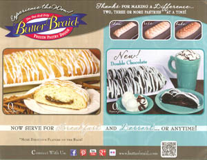 Butter Braid Pastry Brochure
